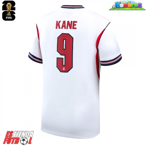 Inglaterra Harry Kane #9 Primera Equipación Mundial 2026 Manga Corta
